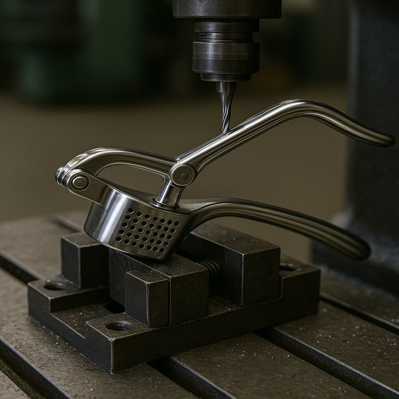 Precision Manufacturing and Customization of Stainless Steel Garlic Presses9