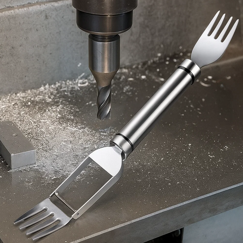 What Is the High-Precision Production Process Behind Custom Watermelon Fruit Slicer Forks1