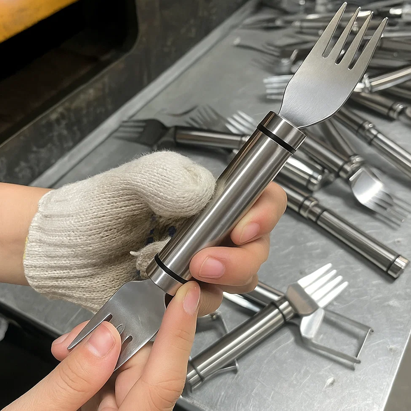 What Is the High-Precision Production Process Behind Custom Watermelon Fruit Slicer Forks4