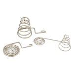 Personalized Wire Forming Stainless Steel Coiled Spring for Battery Contact Application Manufacturing2