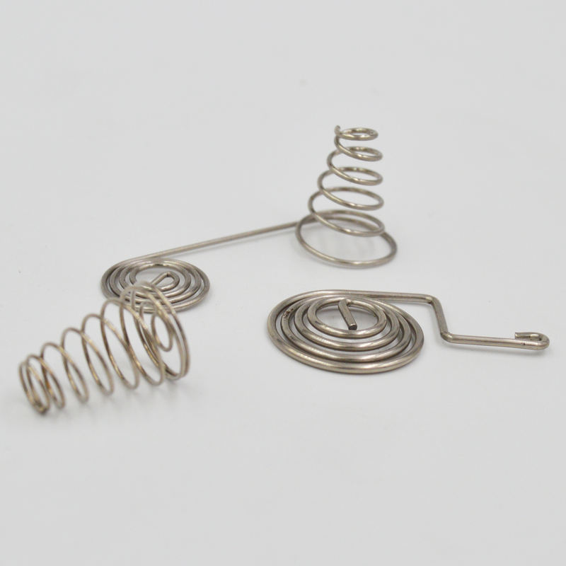 Personalized Wire Forming Stainless Steel Coiled Spring for Battery Contact Application Manufacturing3
